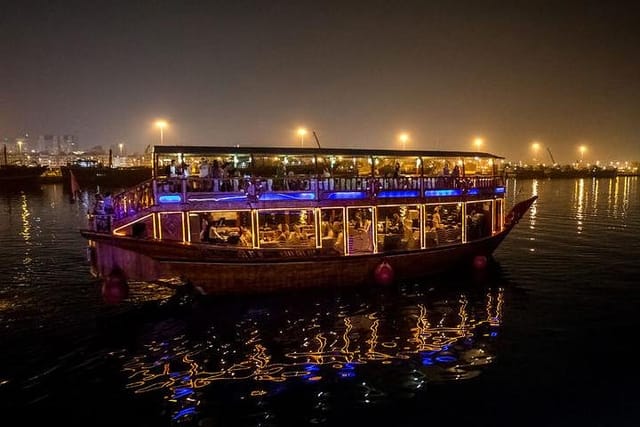 Romantic Dhow Cruise Dinner